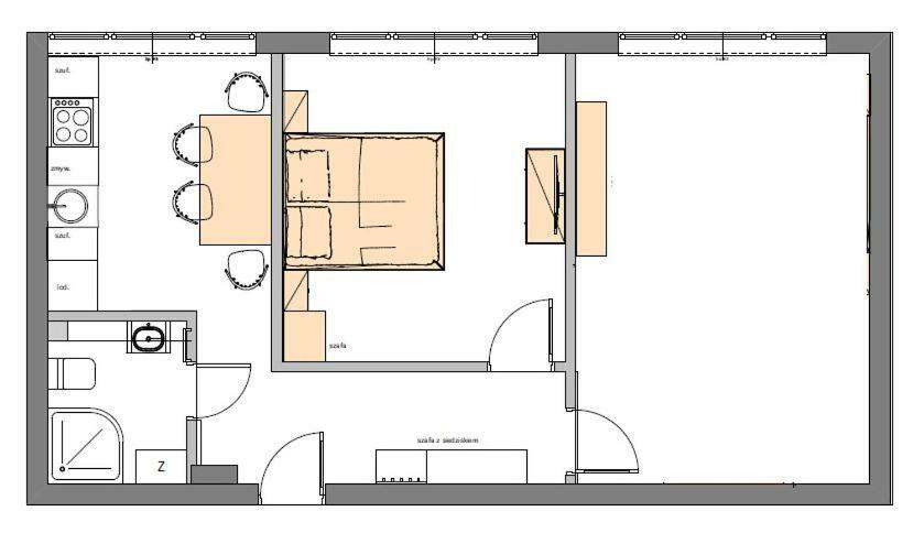 Apartament Dwupokojowy Gdynia Srodmiescie Apartment ภายนอก รูปภาพ
